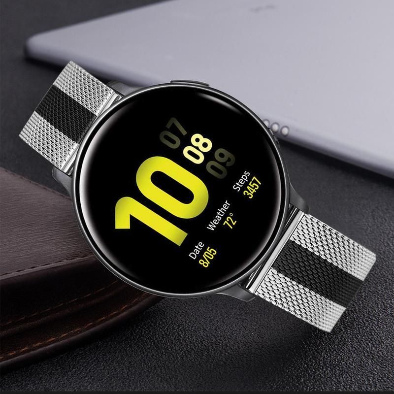 Milanese Watchband For Samsung Galaxy Watch Active 2 40mm 44mm Quick Release Band Mesh Stainless Steel Strap Active2 Wristband Y200326 The Band Watch Bands Technomarine Watch Bands From Shanye08 14 07 Dhgate Com