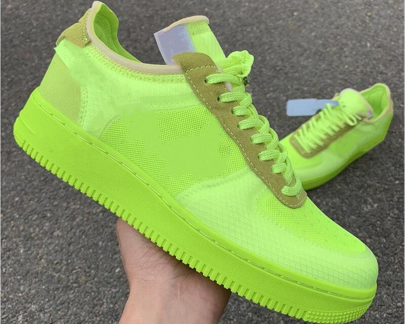 lime green trainers