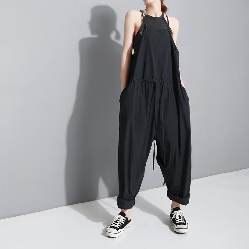 summer black jumpsuit