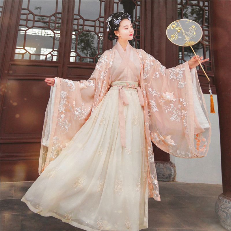 Compra Desgaste Clásico De Sexo Femenino De China Antigua Hanfu De Manga  Larga Vestido De Los Vestidos De La Princesa China Tradicional Carnaval  Cosplay Regalo Para Las Mujeres Barato | Entrega Rápida