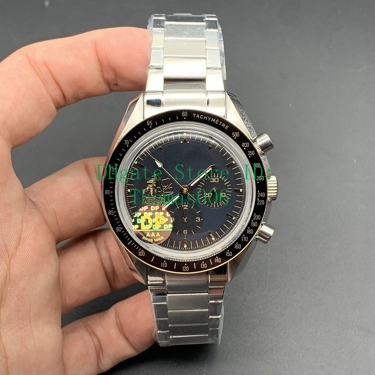 2020 New Watch Quartz Battery Movimento Chronógrafo Função Homens Relógios de Aço Stap Sports Relógios de Pulso Melhor Qualidade Joan007
