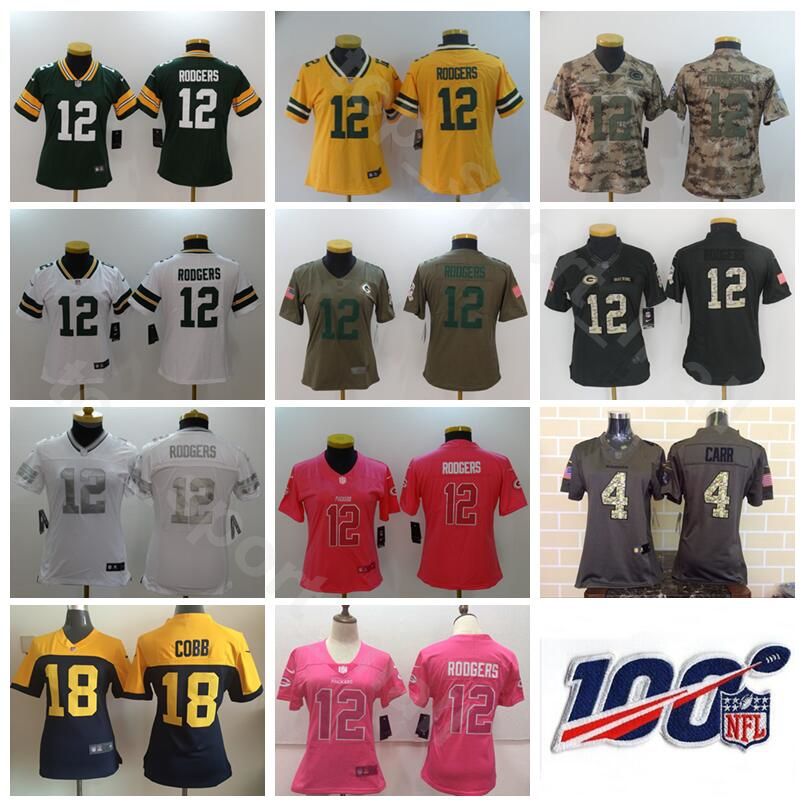 pink packers jersey