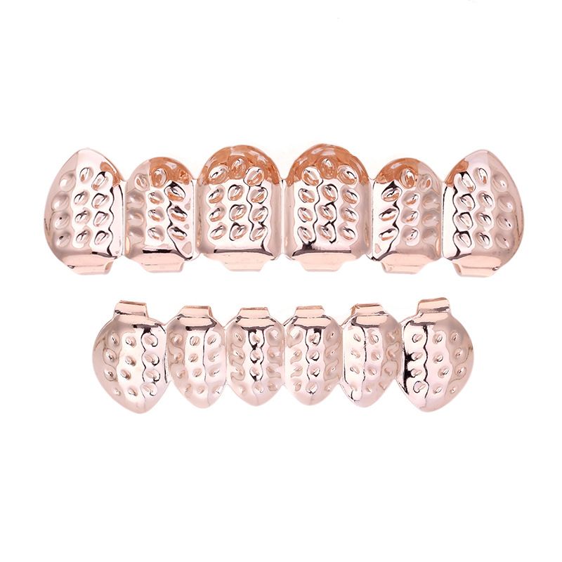 2020 Pretty Teeth Grillz Bottom Elegant Mold Kit Hip Hop Tooth Cap Top & Bottom Grill Teeth