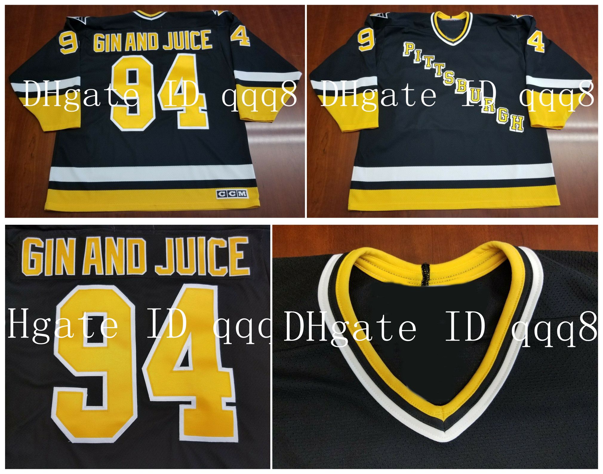 Snoop Dogg Signed #94 Penguins Gin And Juice Jersey Licensed 1/1