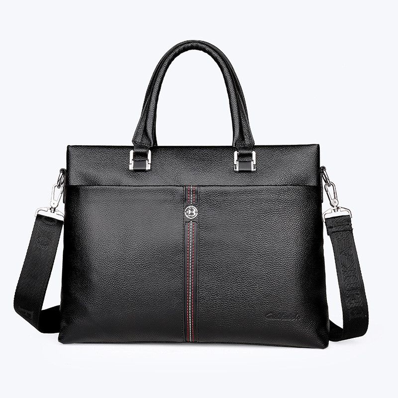 high end leather briefcase