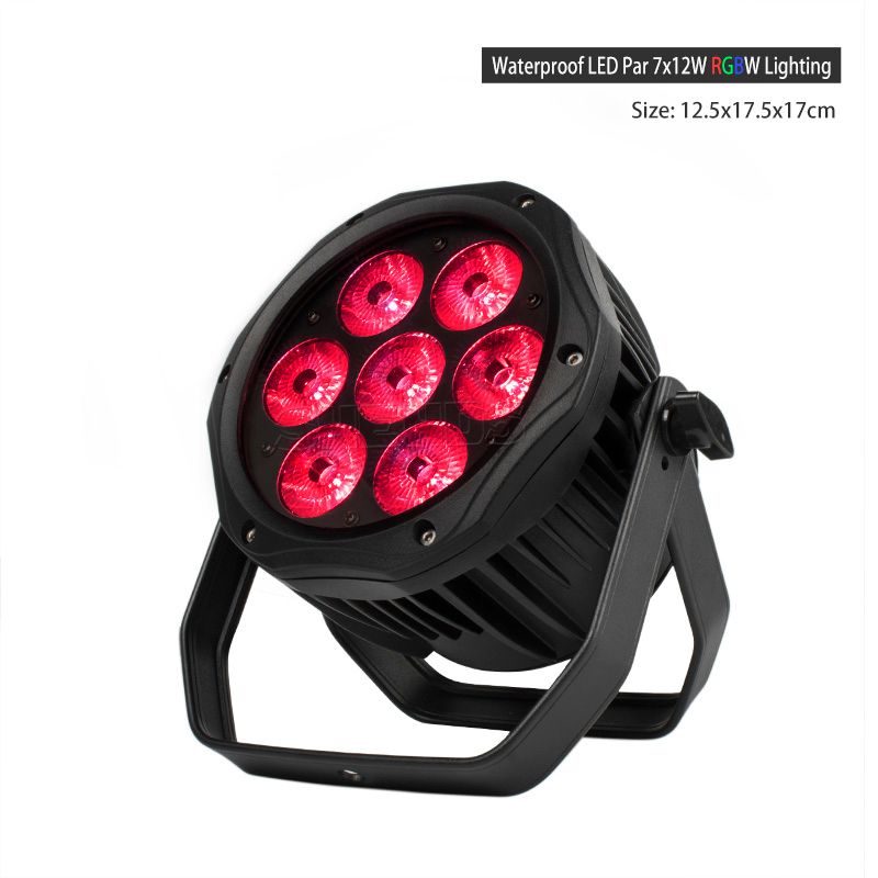 LED الاسمية 7x12W 4IN1