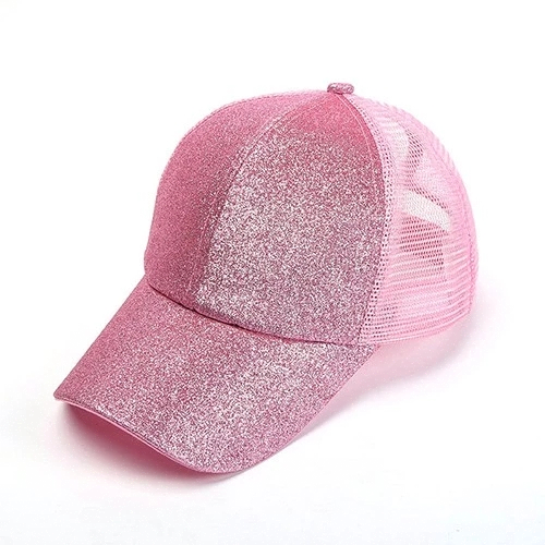ball cap with fake ponytail