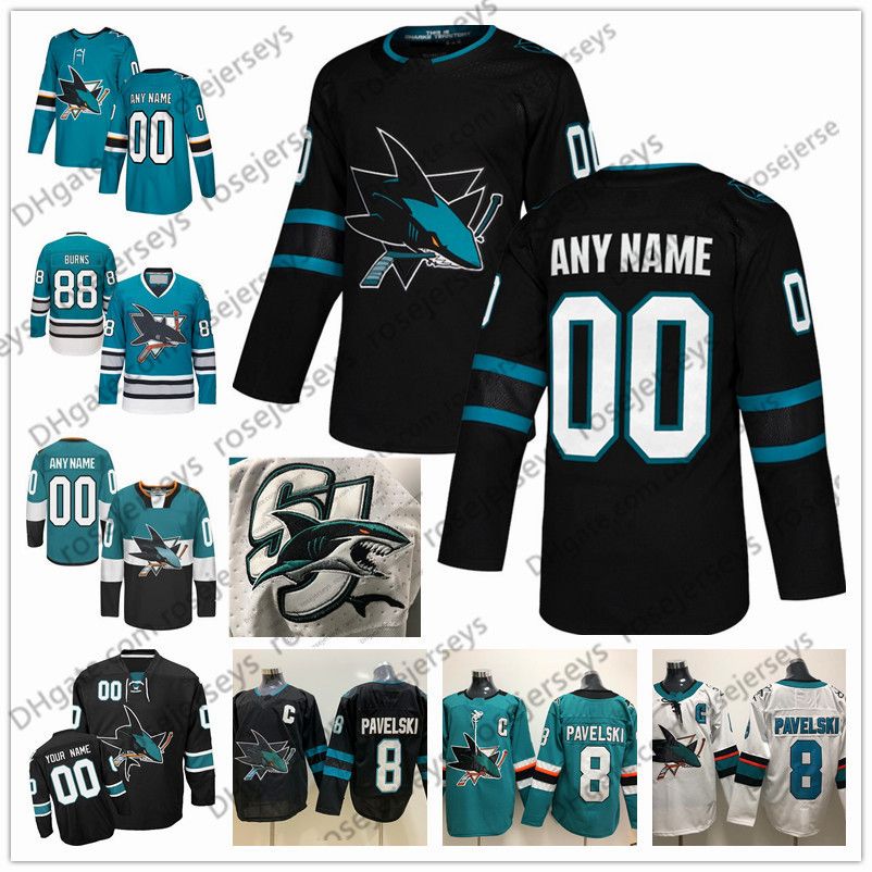 2020 Custom San Jose Sharks 2019 Black 