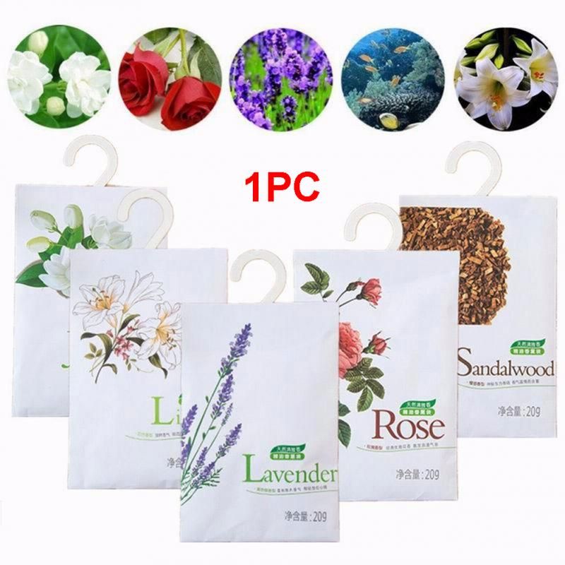 2019 Nature Flower Sachet Bags Fresh Air Plants Scented Home