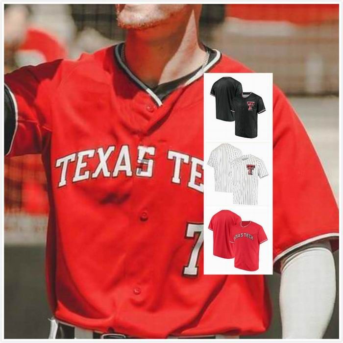 texas tech baseball jersey