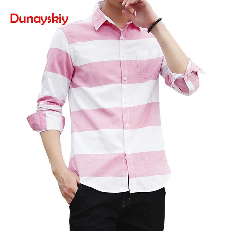 Compre 2019 Promoción Caliente Camisa Para Hombre De Las Camisas De Vestir De La Manga Ocasionales Adelgazan Fitlong Primavera Marca De Ropa Chemise Completo De Algodón Para Hombre A 23,02 € Del