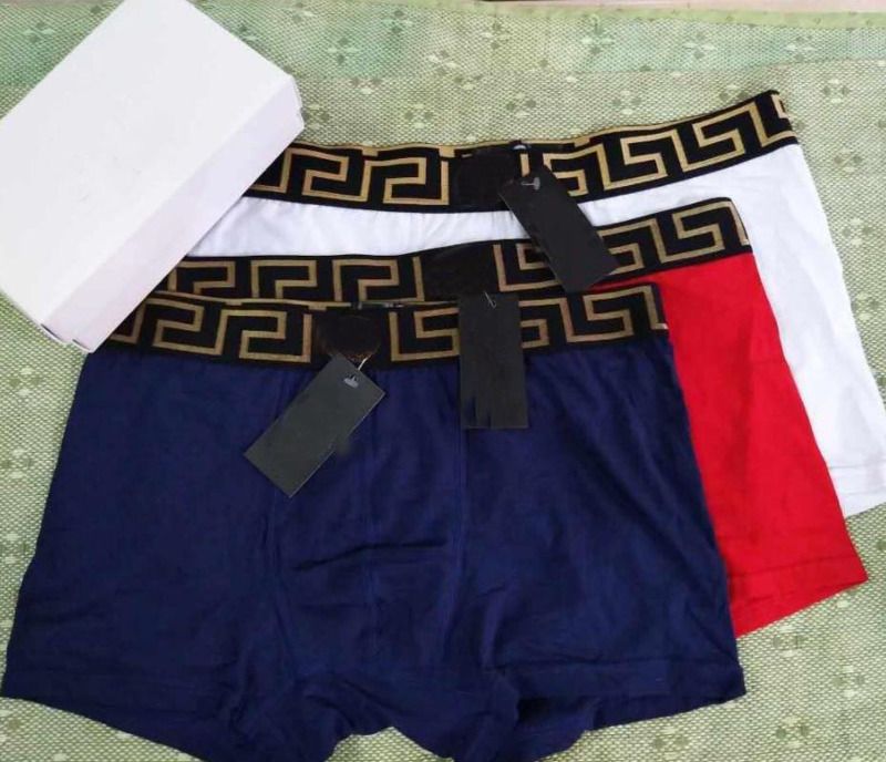 2019 Men Underwear High Quality Sexy Cotton Men Boxers Breathable