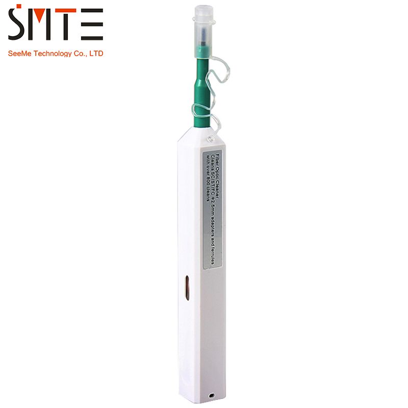 Haude 2 limpiadores de fibra óptica SC One Click Cleaner herramienta de limpieza universal de fibra óptica 2,5 mm y 1,25 mm