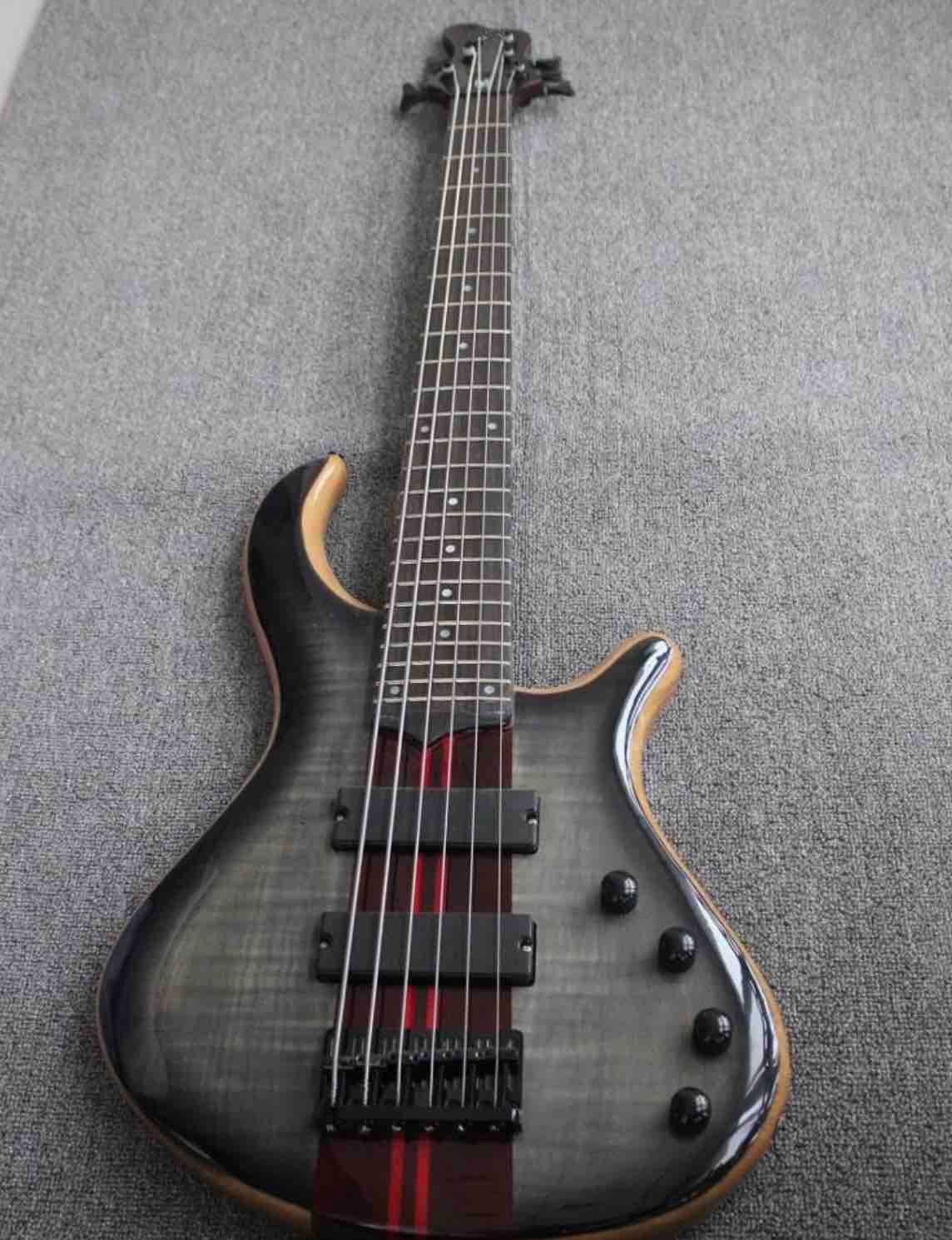 Compra Fábrica De Cuello De 6 Cuerdas A Través Del Cuerpo De La Guitarra Bajo  Eléctrico Con El Color De La Opción De Clases Barato | Entrega Rápida Y  Calidad | Es.Dhgate