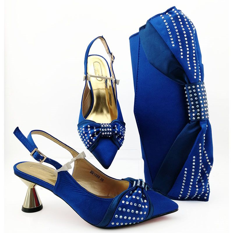 beautiful blue shoes