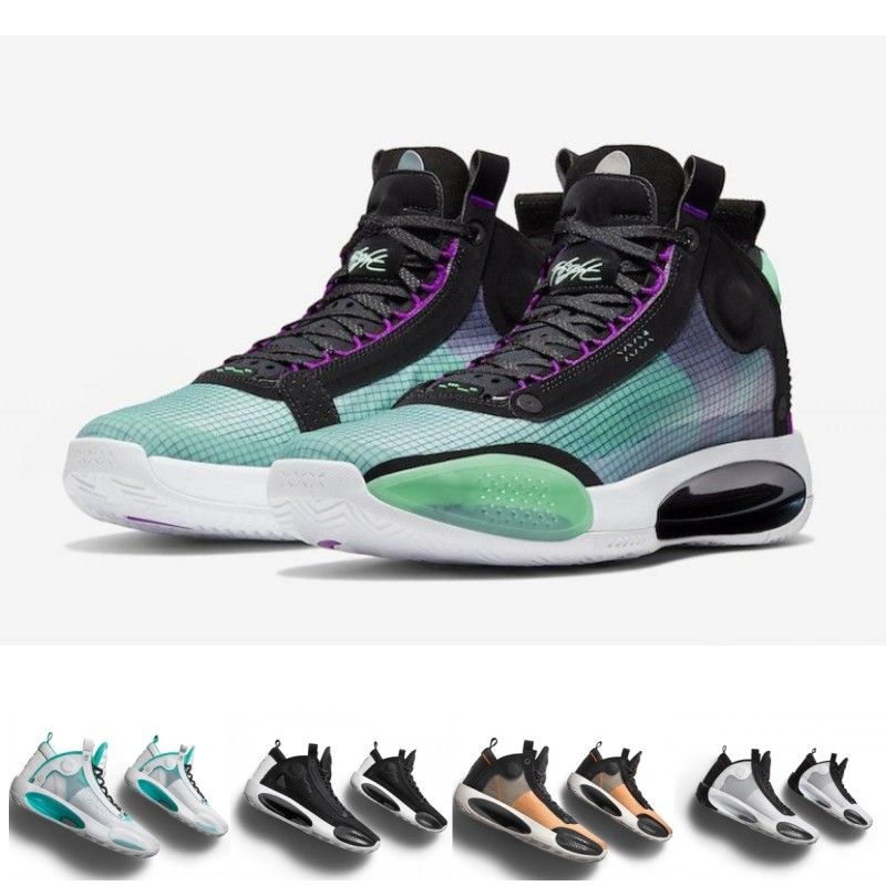34 XXXIV Bred Blue Void Men Basketball 