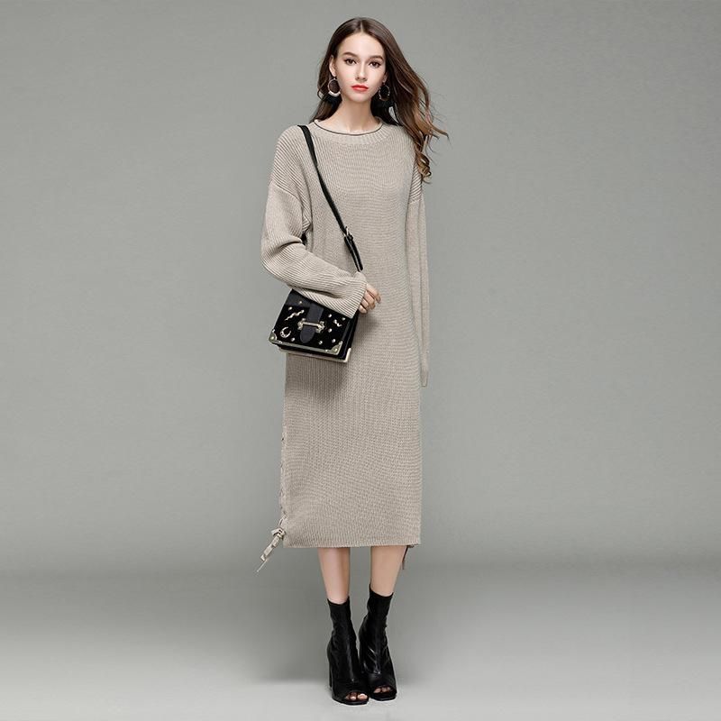 women's long sweater dresses