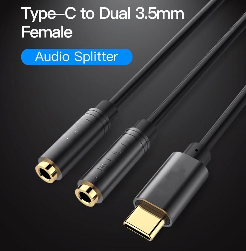 USB Tipo C Cuffie Splitter Da 3.5mm Tipo C A Aux Audio Cavo 3.5mm Cuffie  Splitter Adattatore Microfono Xiaomi Letv Dai Fornitori Di Dropshipping  Ctrl_z, 0,74 € |It.Dhgate.Com