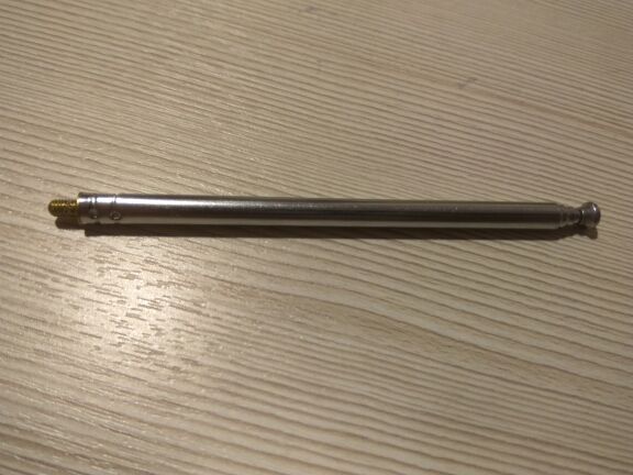 RC Model Car 5 Silver 5 Section 3 mm External Threaded Expansion Antenna/&
