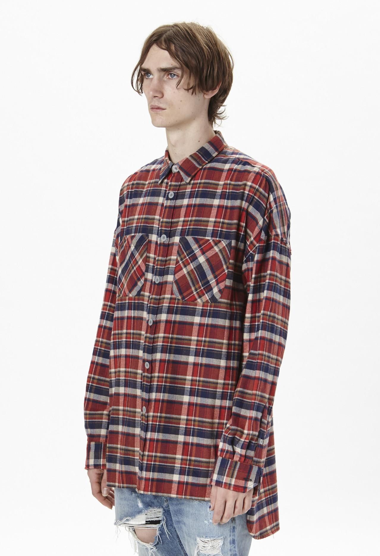 fear of god red flannel