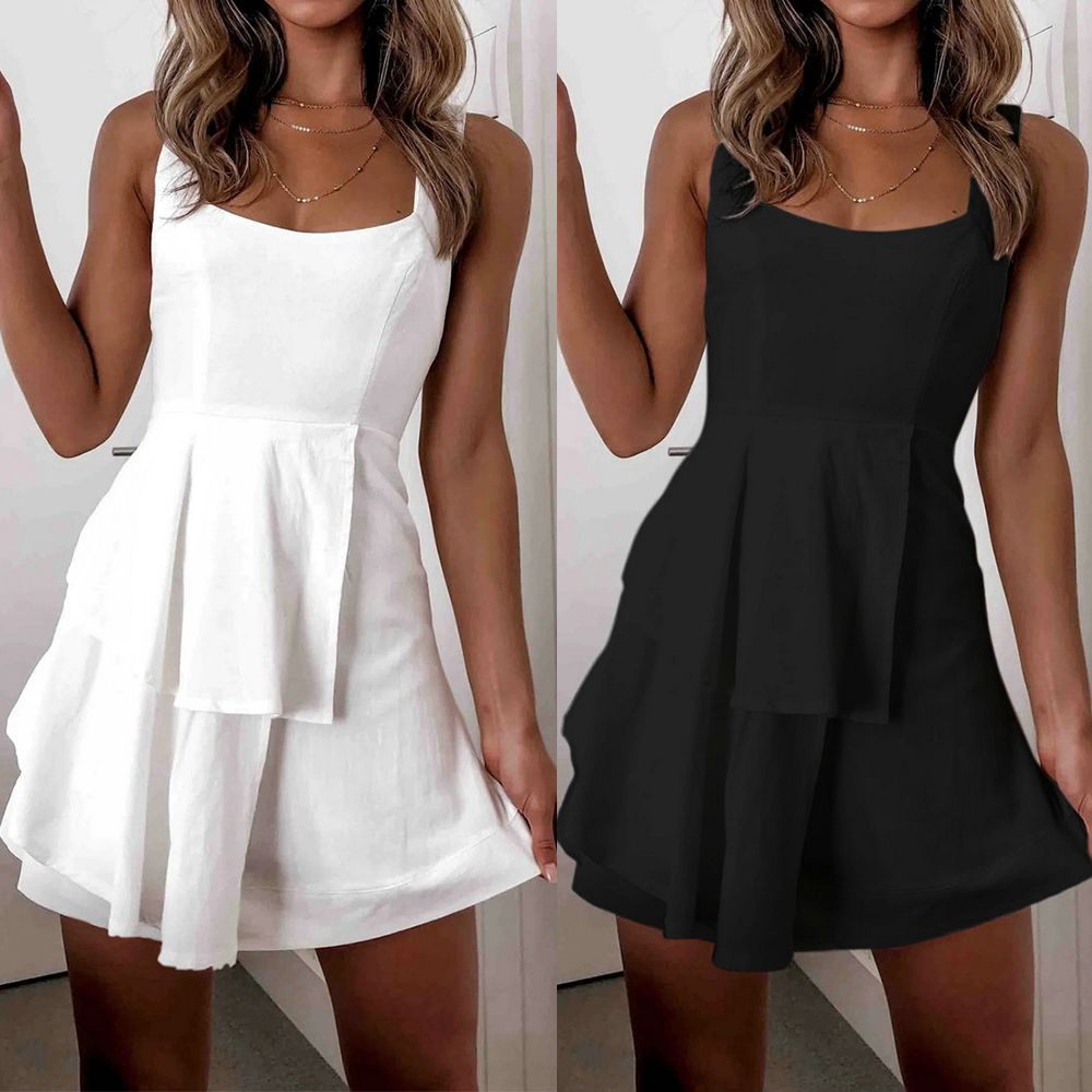 girls black sundress
