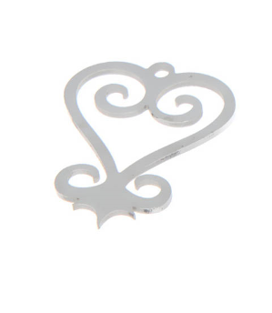 5pcs/lot Sankofa Symbol charm Sankofa Stainless steel charm pendant 27x21mm 