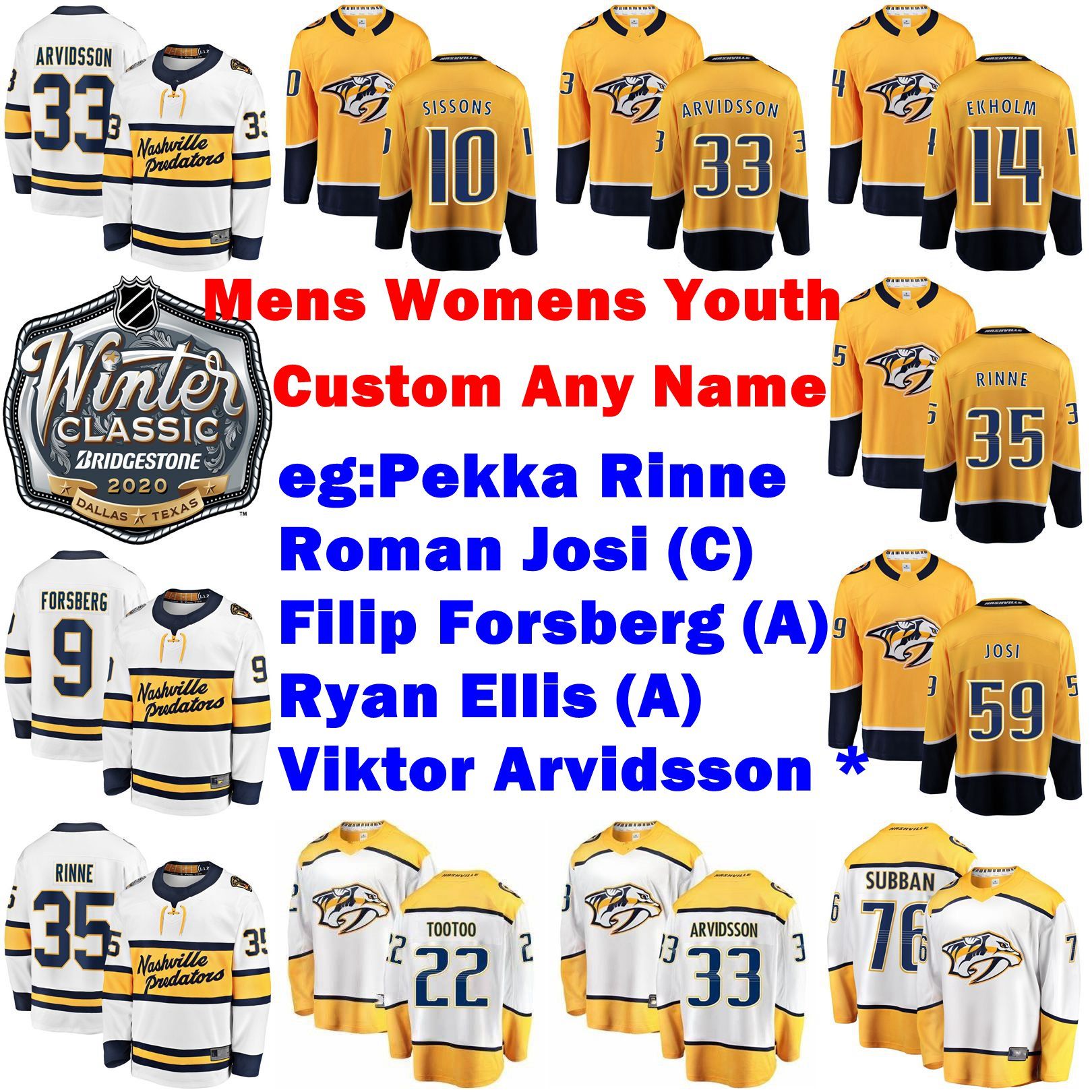 nashville predators jersey rinne