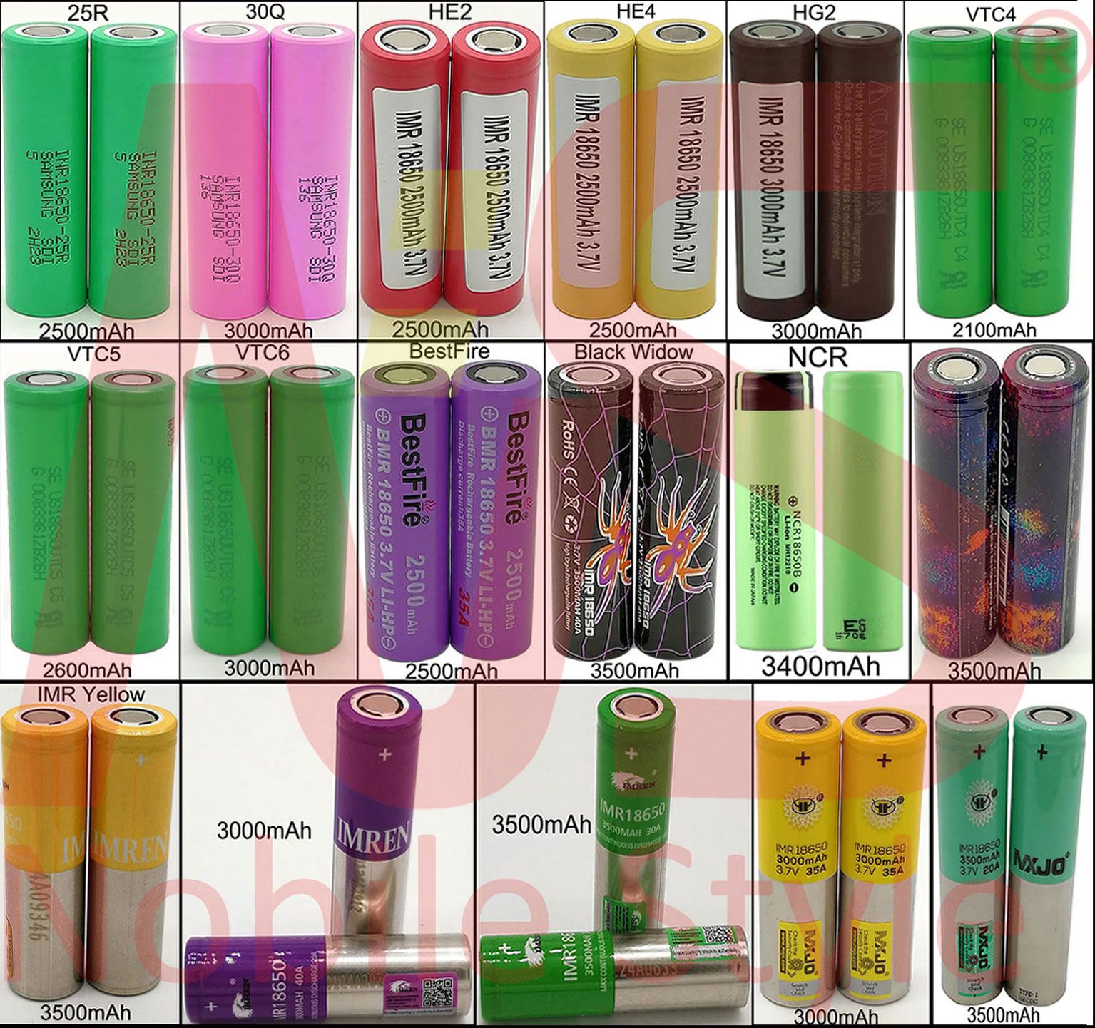Hg2 Vtc6 Vape 18650 Rechargeable Lithium Battery Batteries 3 7v 3000mah Electronic Cigarette Power High Discharge 30a Large Current Vtc4 Battery Shop Best E Cig Battery From Chenshaoy 1 97 Dhgate Com
