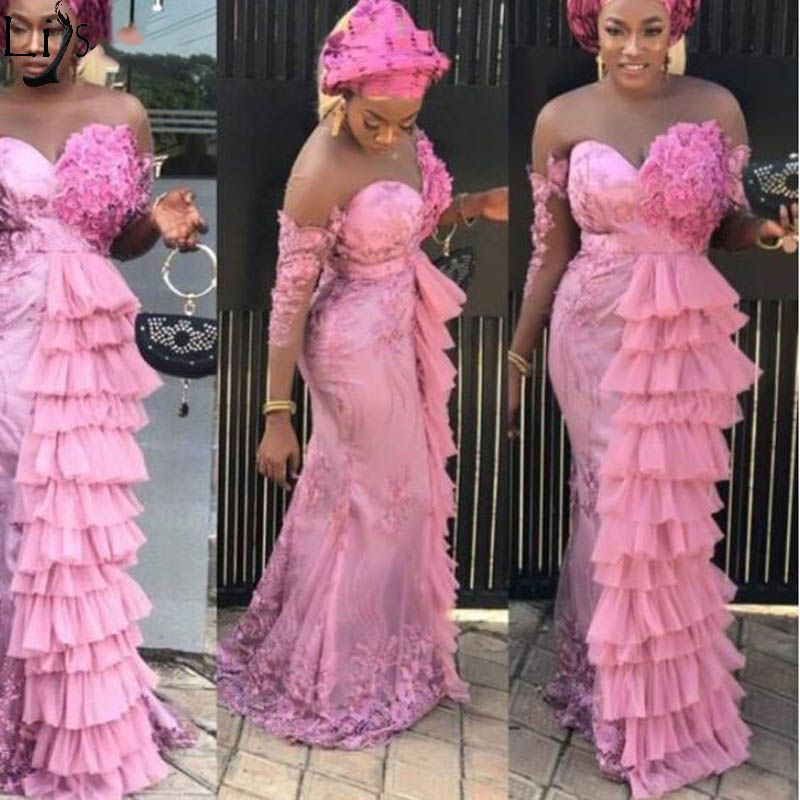 plus size lace aso ebi styles