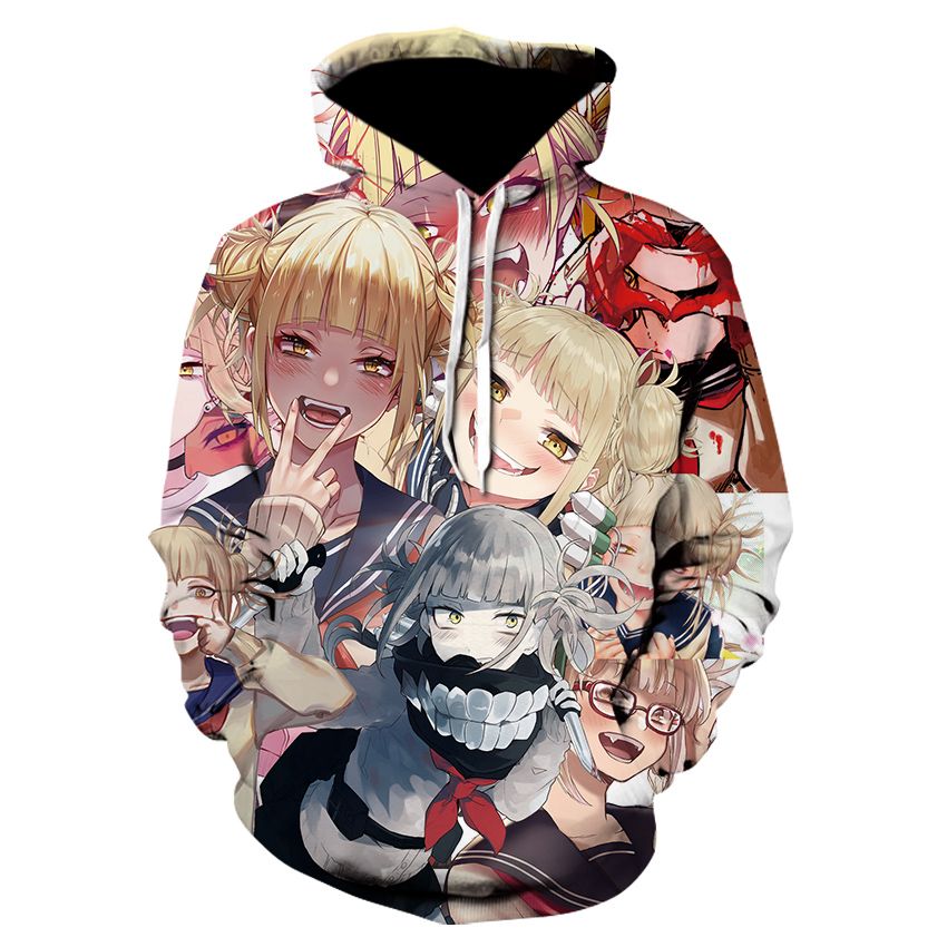 Shy Long Hair Cute Anime Girl With Hoodie