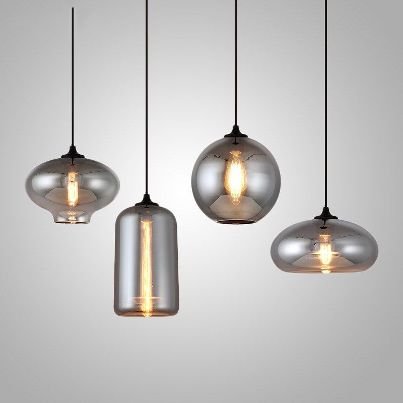 Dropshipping Nordic Modern Pendant Lights Designer Glass Pedant Lamps