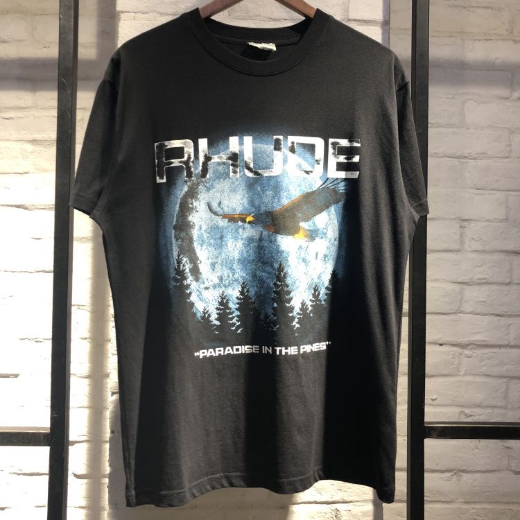 rhude paradise in the pines shirt