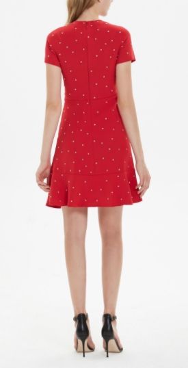 michael kors heart dress
