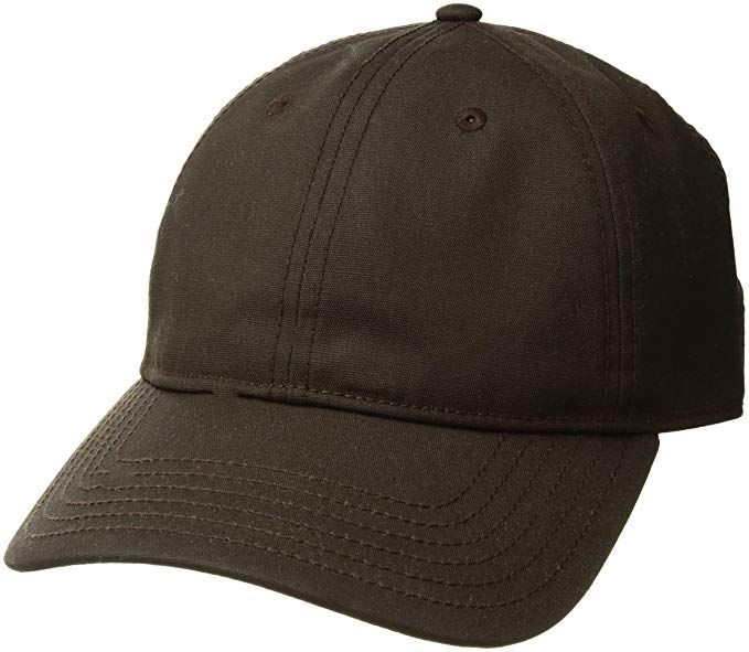 plain brown baseball cap