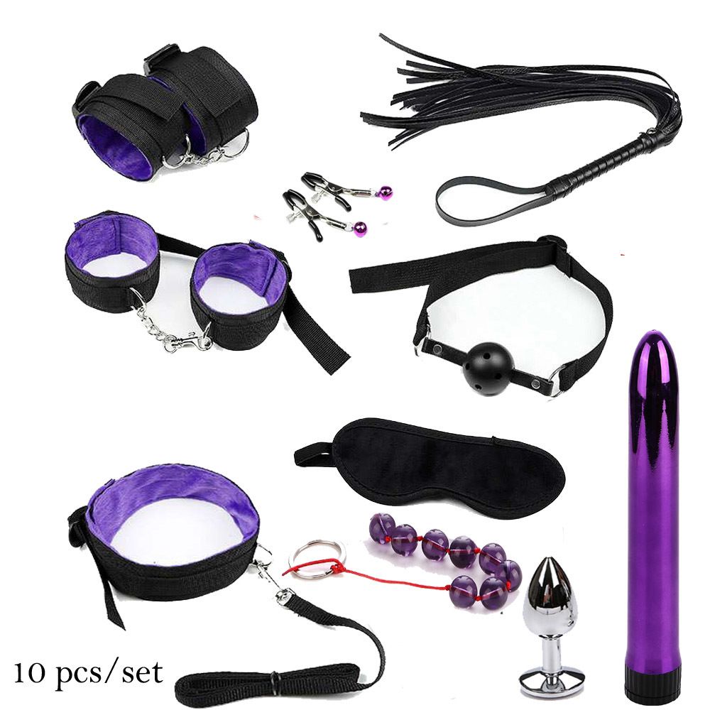 black purple 10pcs