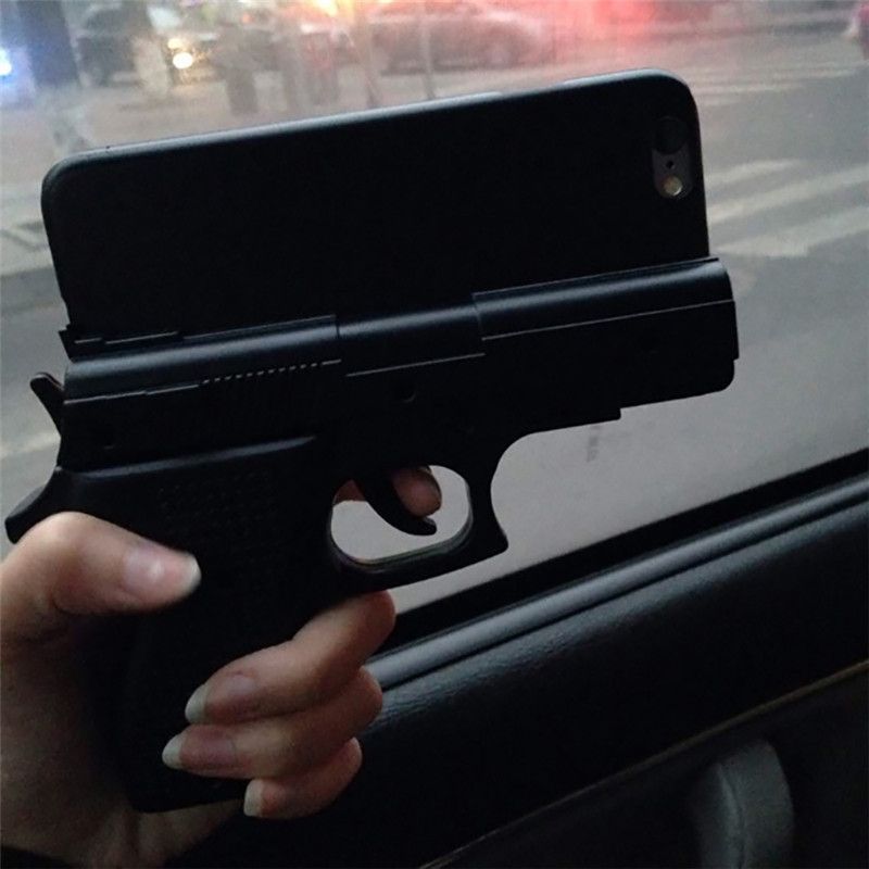 Compre Arma 3D Forma Hard Phone Shell Case Capa Para IPhone 5S 6 6S 7 8  Plus X XS XR MAX Barato | Entrega Rápida E Qualidade | Pt.Dhgate