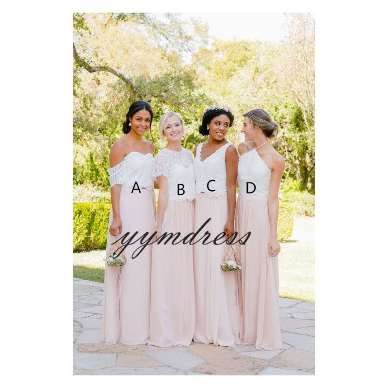 coral lace bridesmaid dresses