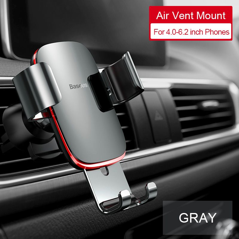 Gray Air Vent Mount