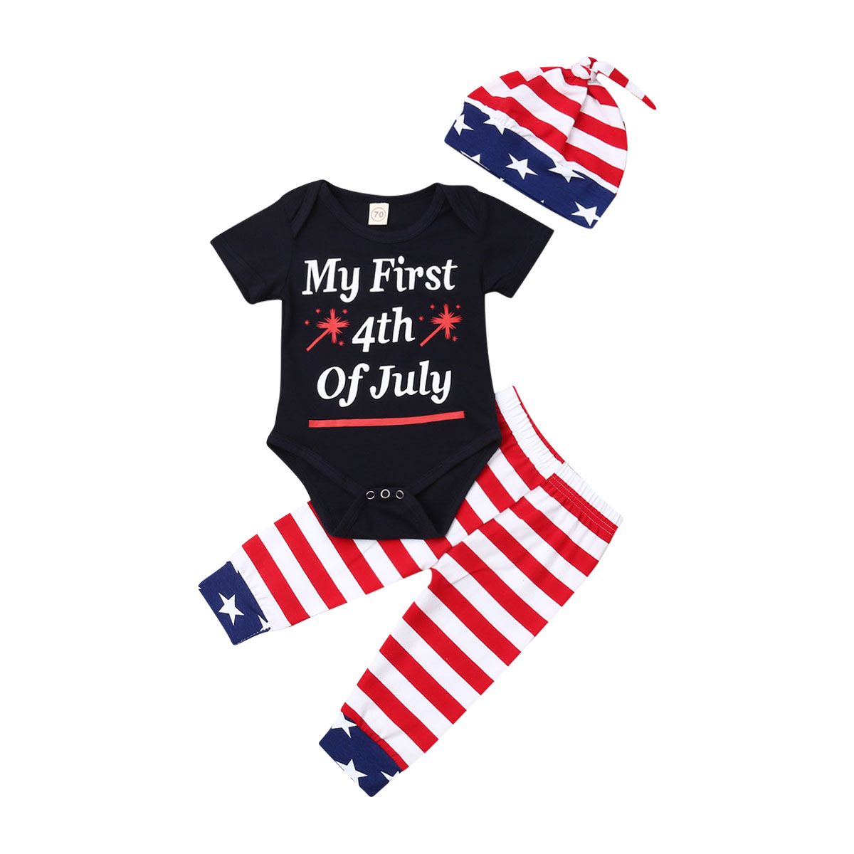 my first 4th of july baby boy