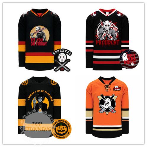 halloween hockey jersey