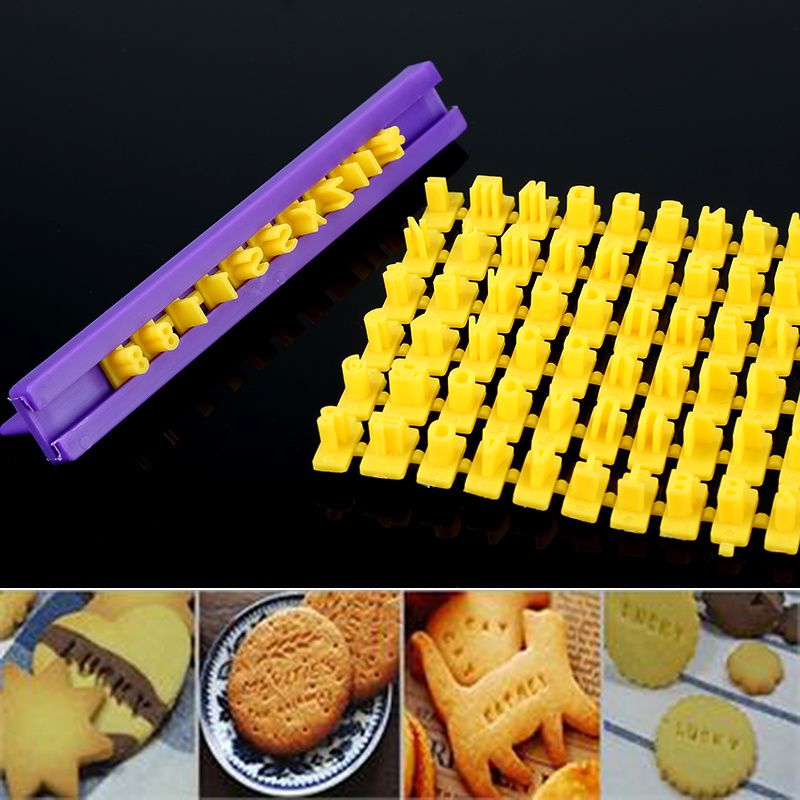 Cake Tools Letters Alphabet Sugar Number Mold Fondant Cookie Craft Cutter Moulds