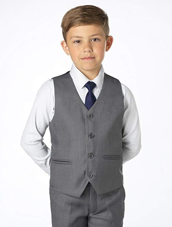 Acheter Costume Gris Royal Bleu Pour Costume De Mariage Pour Enfants Costume De Mariage Pour Enfants Blazer Costumes Pour Mariages Tuxedo Ensemble