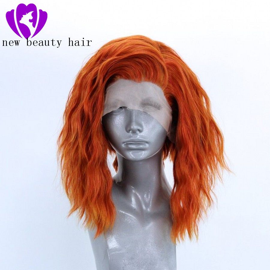 Loose Wave Lace Front Simulation Human Hair Wigs For Black Women