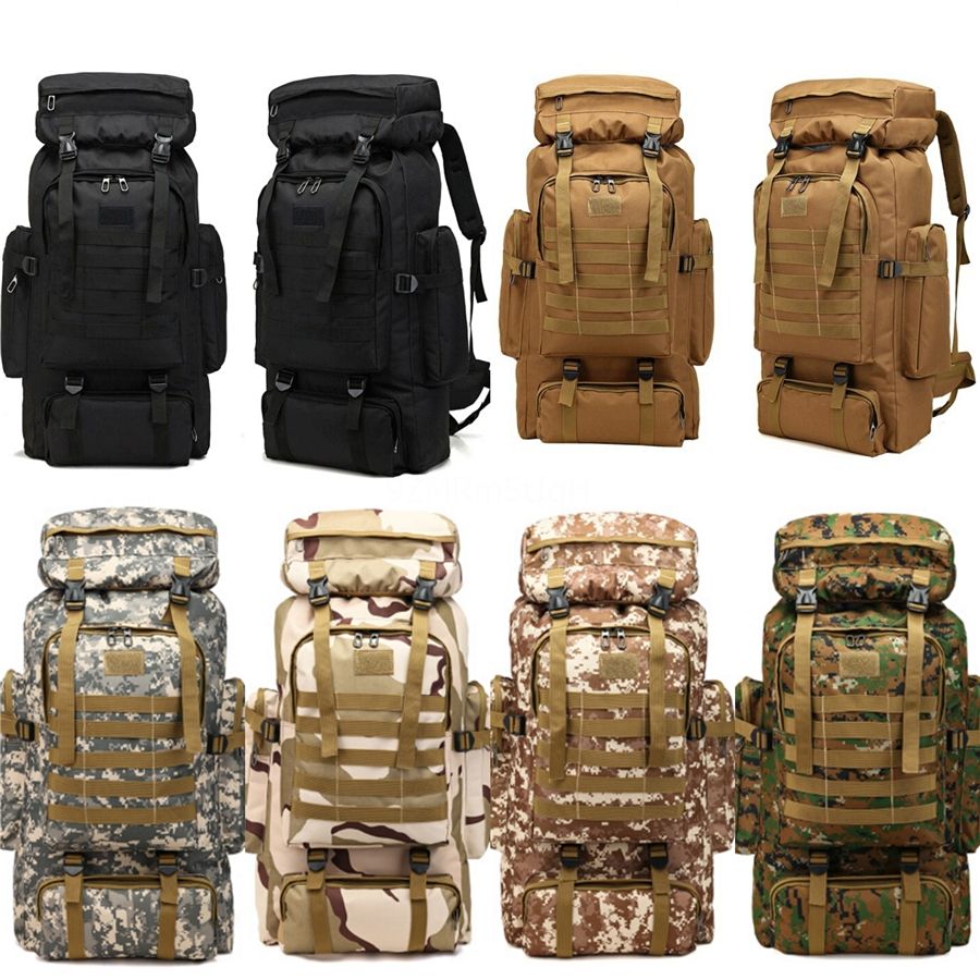 military style hiking backpack