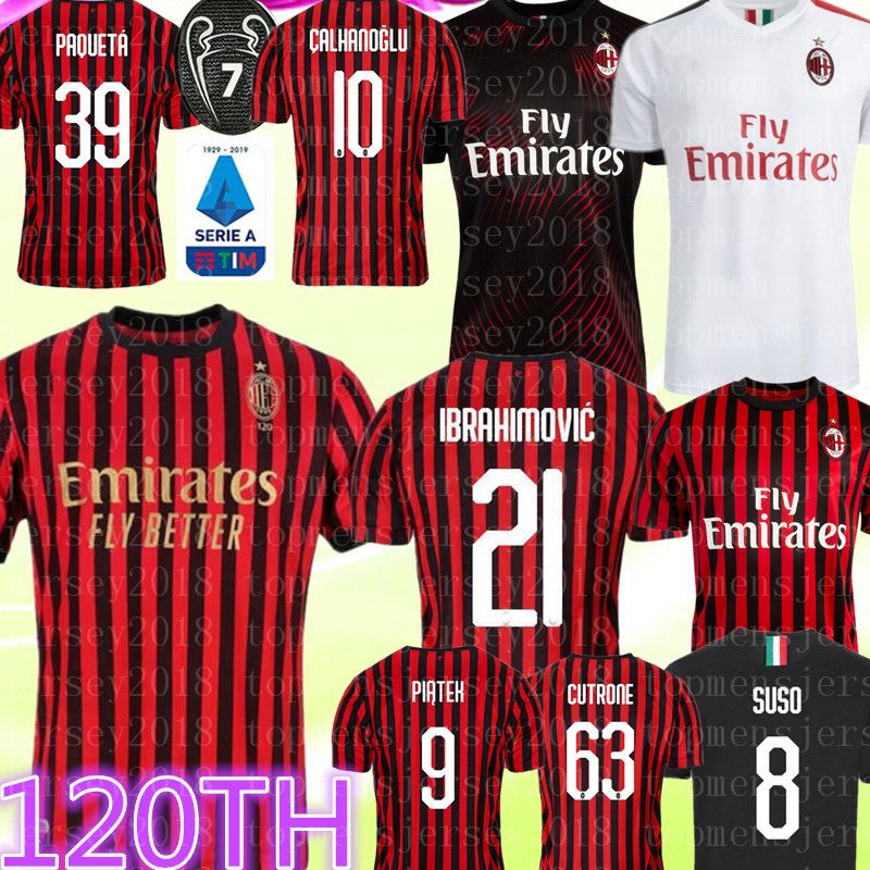 ac milan jerseys by year