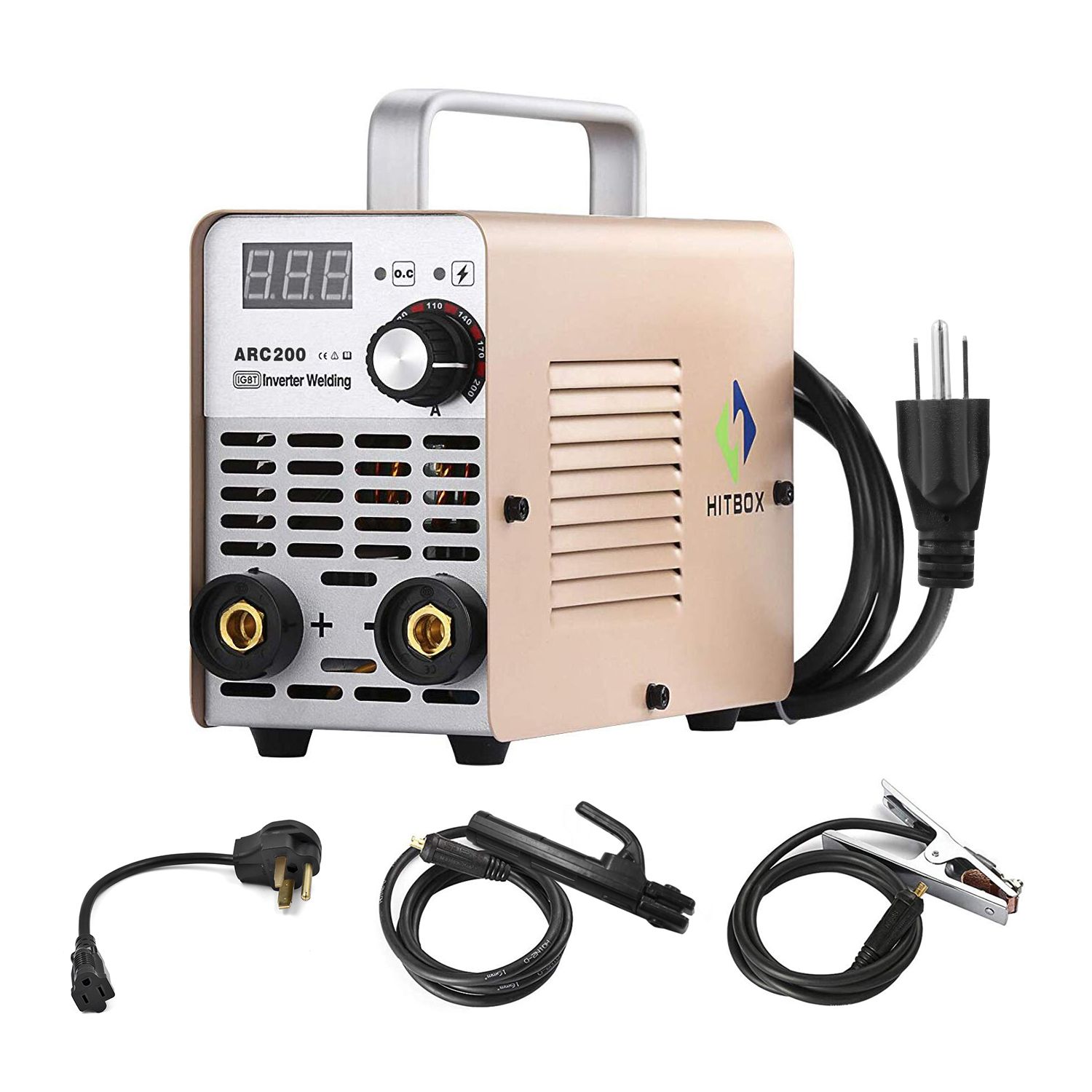 Mini 200AMP Welding Inverter Machine MMA//ARC//STICK Household Welder IGBT 220V