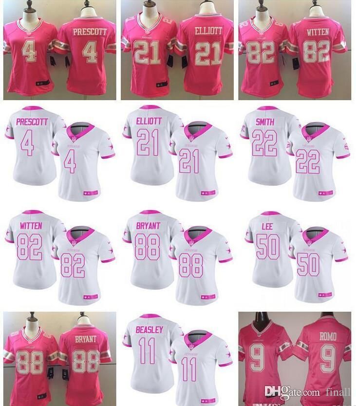 dak prescott jersey pink