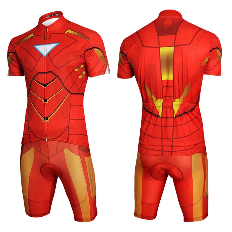 superhero bike jersey