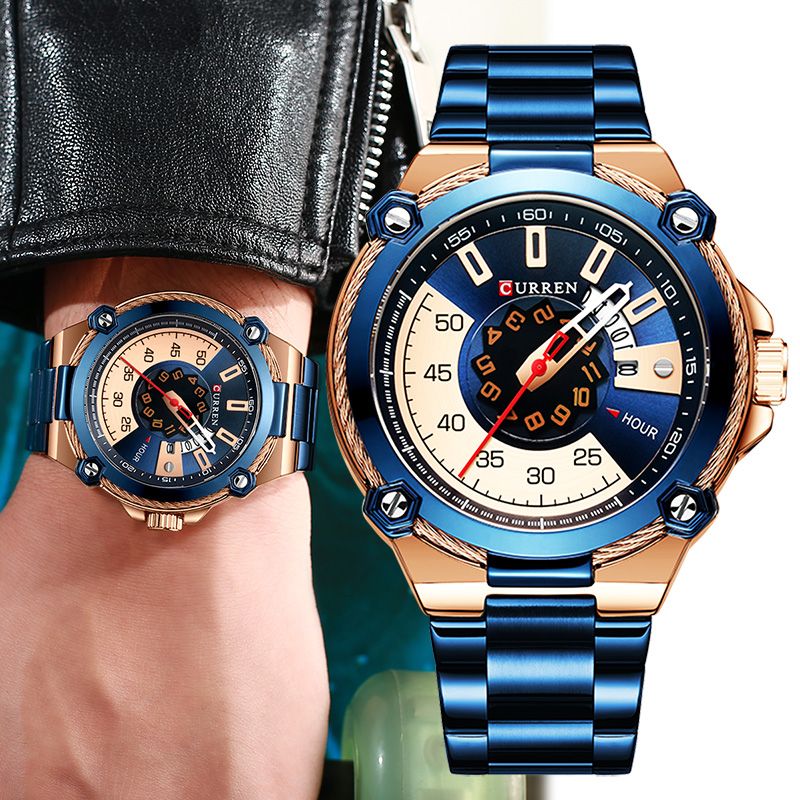 stainless steel wrist watch