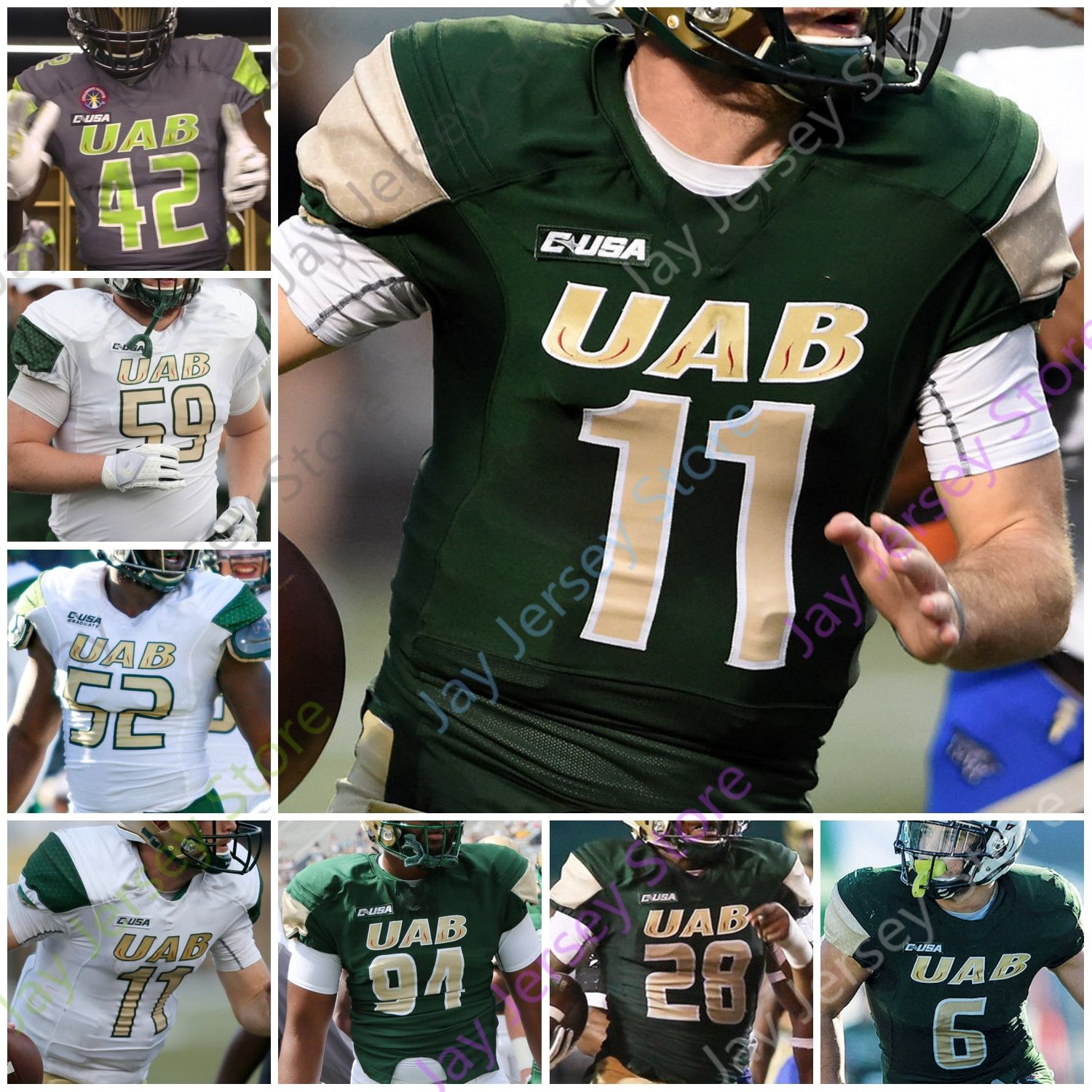 uab football jersey